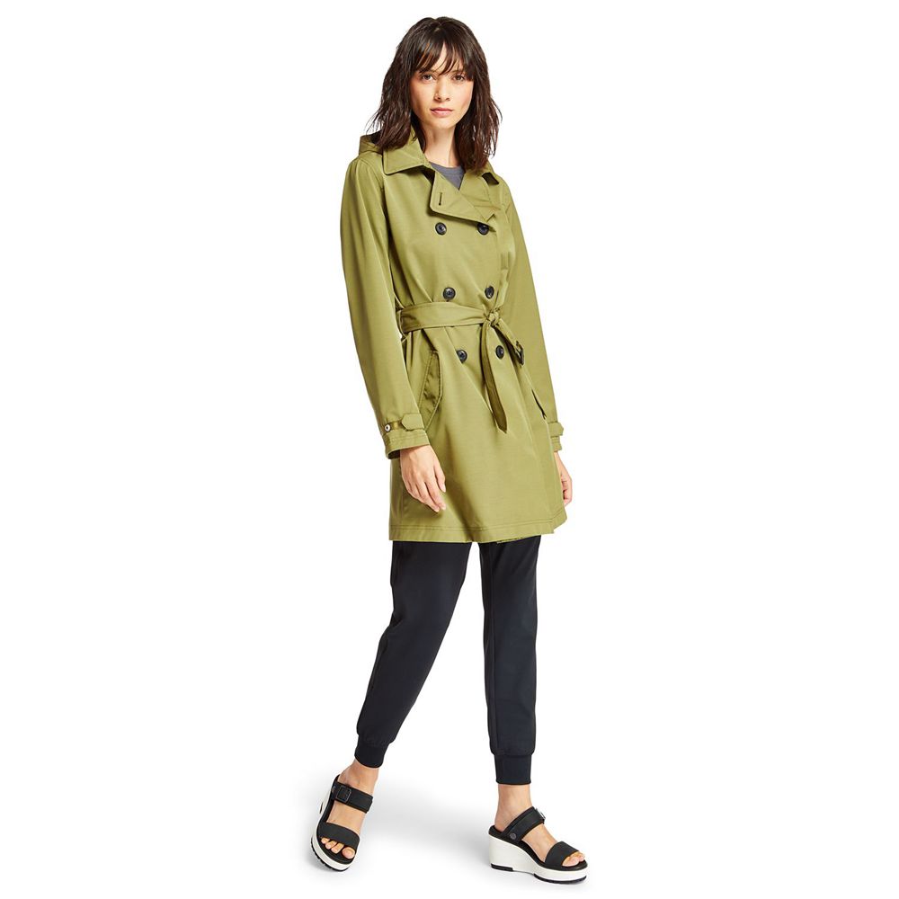 Geci Timberland Dama Masline Verzi - Classic Waterproof Trench - Romania - BDVGQC580